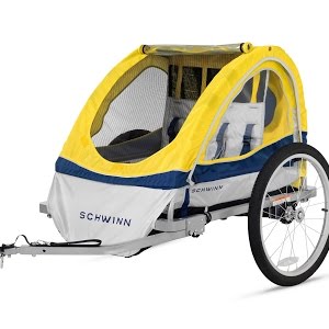 schwinn caribou bike trailer