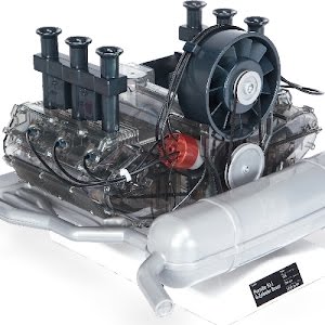 miniature porsche 911 engine