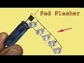 Motor Bick Fad Flasher using BC547, awesome electronics diy project