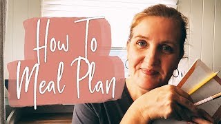 How To Meal Plan and Grocery Shop (My System)