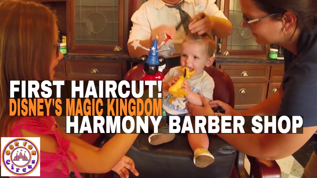 FIRST HAIRCUT MAGIC KINGDOM Disney Vlog Part 3 of 4 YouTube