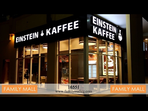 Einstein Kafffee Now at Family Mall