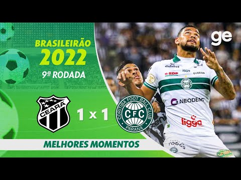 CEARÁ 1 X 1 CORITIBA | MELHORES MOMENTOS | 9ª RODADA BRASILEIRÃO 2022 | ge.globo