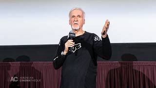 James Cameron makes a surprise appearance at Directors Village for ALIENS in 70mm