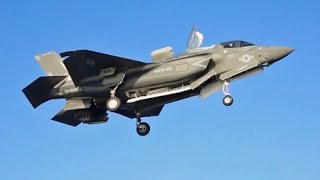 F-35B Operational Testing on USS Wasp - May 2015