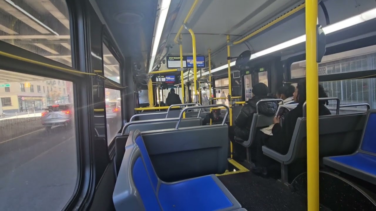 Express B103- LTD bus ride from Downtown Brooklyn (Livingston St) to Ditmas Park(Cortelyou Rd)