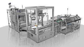 Omag complete packaging line for liquids into stick-pack