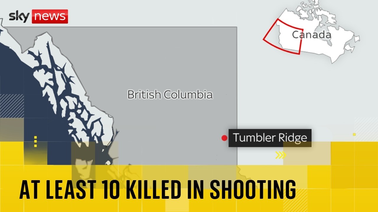 At least ten killed and 25 injured in Canada school shooting