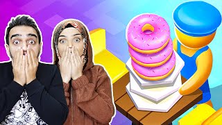 DÜNYANIN EN LEZZETLİ DONUT DÜKKANI !! 😱 Donut Inc screenshot 3