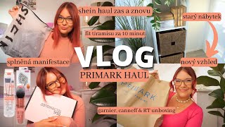 VLOG | shein & primark haul, fit tiramisu za 10 minut, IKEA renovace, canneff, garnier & RT balíčky