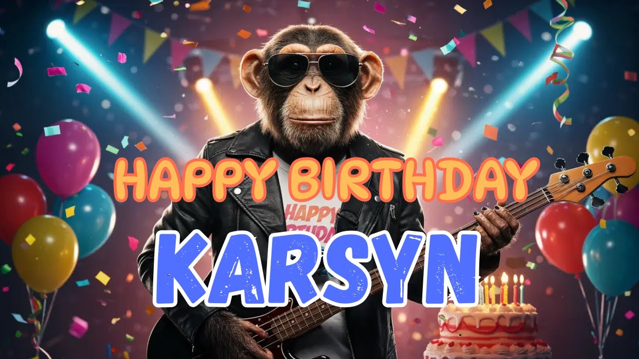 KARSYN Happy Birthday Song - Happy Birthday to Karsyn