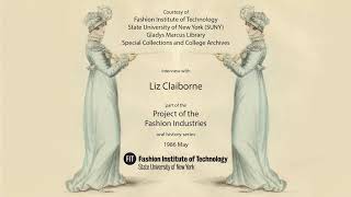 Interview of Liz Claiborne, 1986 May