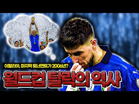 <strong>이탈리아의</strong> 월드컵 탈락의 <strong>역사</strong>