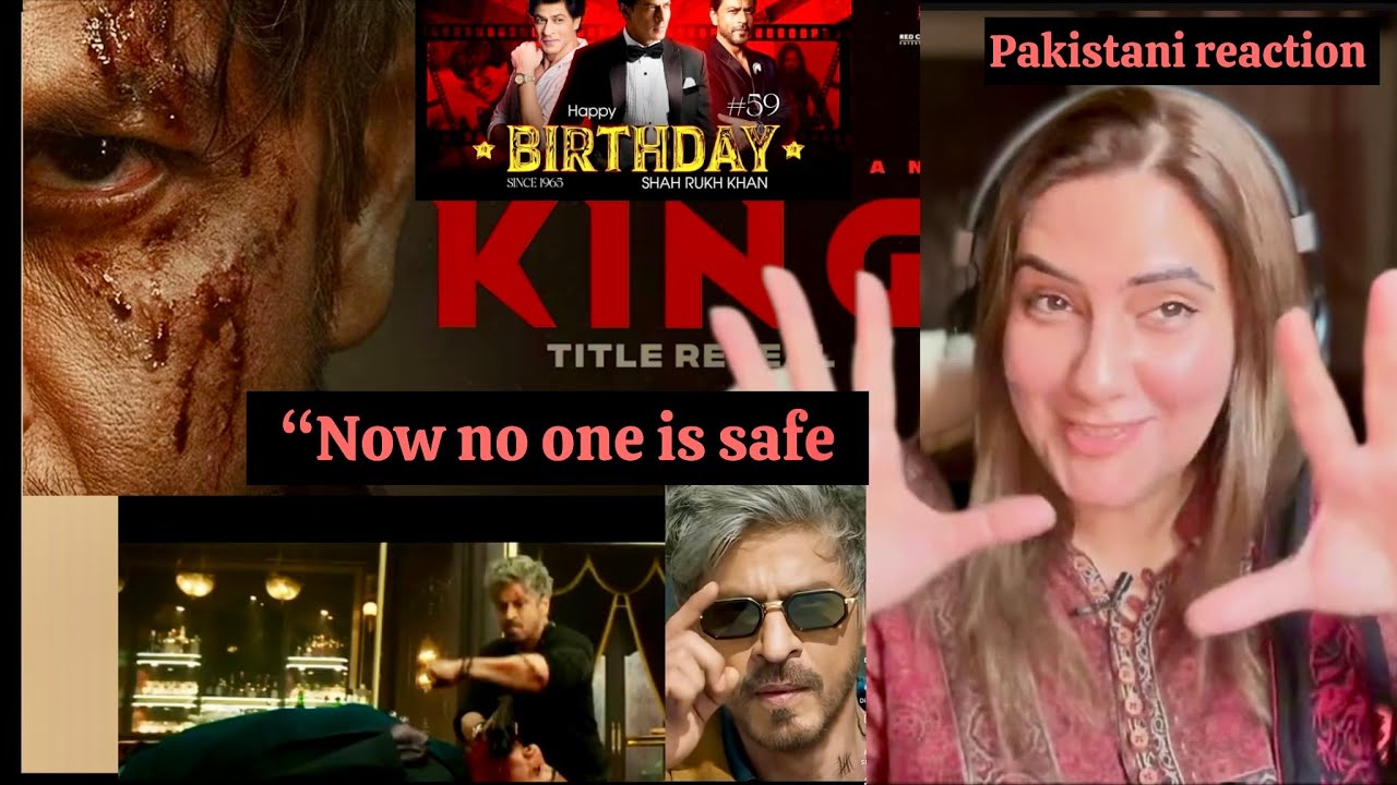 KING | Title Reveal | Shah Rukh Khan | Siddharth Anand | It's Showtime | 2026/ Annyshahreacts 