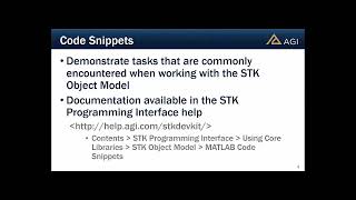 Lesson 16 1 Integrating STK with MATLAB