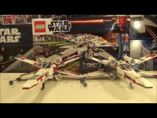 våben tolv Engager Lego Star Wars 2012 set 9493 X-Wing Starfighter review. - YouTube