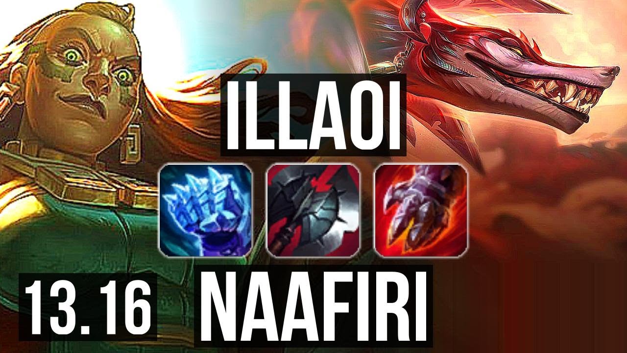 ILLAOI vs NAAFIRI (TOP), Legendary, 300+ games, 12/4/9, NA Diamond