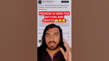 FEDNOW IS HERE FOR BITCOIN AND CRYPTO.   #cryptocurrency #digitalcurrency #fednow #bitcoin