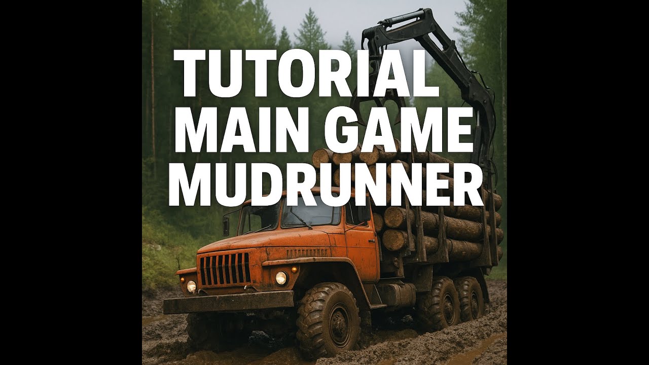 Tutorial Lengkap Main MudRunner untuk Pemula.MudRunner Gameplay. - YouTube