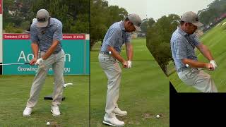 Louis Oosthuizens F Swing In Slow Motion - Vertical View