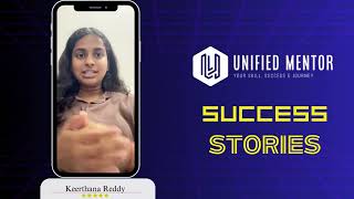 Keerthana Reddys Experience At Unifiedmentor As A Intern.