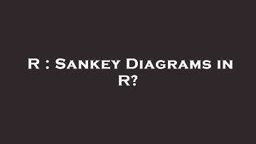 R : Sankey Diagrams in R?