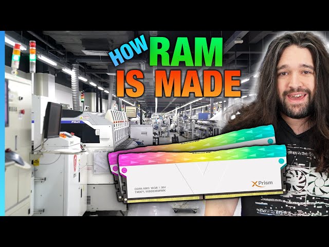 How RAM is Made: Automated Binning, Manufacturing, u0026 Burn-in Testing | Factory Tours S3E2 class=