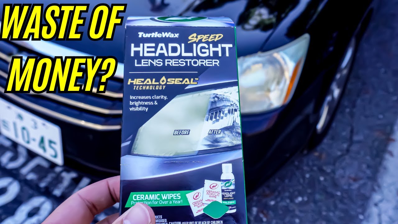 Действительно ли работает набор для восстановления фар за 10 долларов?