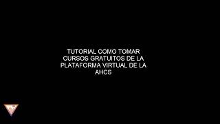 CURSOS GRATUITOS ACHS - tutorial para tomar cursos sector minero.