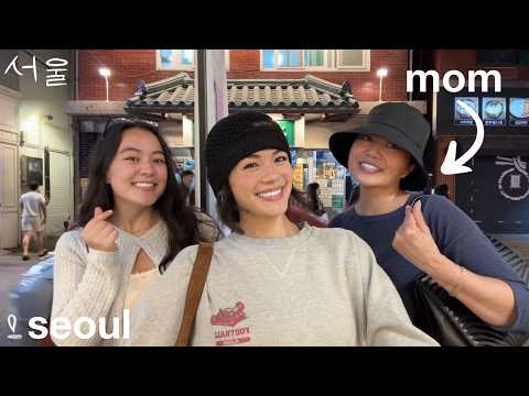 I brought my mom back to Korea AGAIN (cafes, shopping & traditional hanok) 🇰🇷