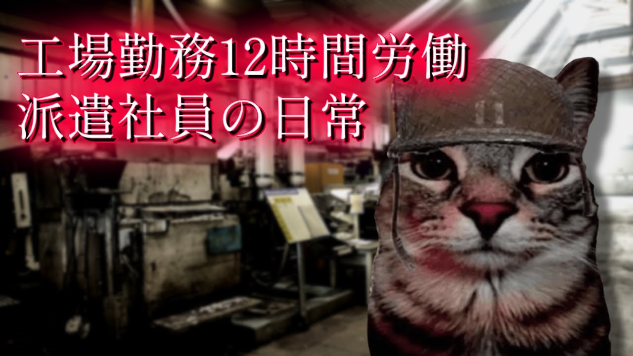 1か月後に躁鬱になる派遣社員の日常（猫ミーム 猫マニ） - YouTube