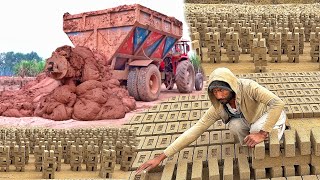 Amazing Handmade Manufacturing Process Of BRICKS| How BRICKS are Manufactured in Pakistan. by Amazing Technology 452,463 views 2 months ago 37 minutes
