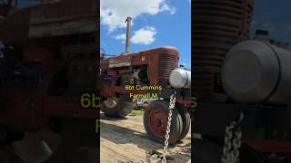 6bt Cummins Powered Farmall M is going sled pulling