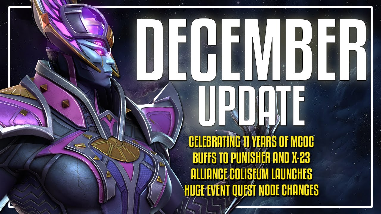 Обновление за декабрь! Усиление X-23! Колизей Альянса! Банкет!