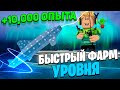 КАК *БЫСТРО* ФАРМИТЬ УРОВЕНЬ В FISCH В ROBLOX! ФИШ В РОБЛОКС!