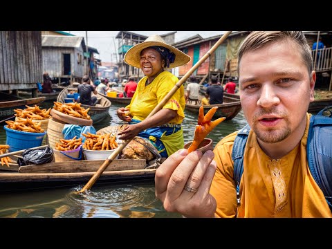 Eating in Africa’s Biggest Floating Slum! Street food in Makoko / Africa’s Most EXTREME Food