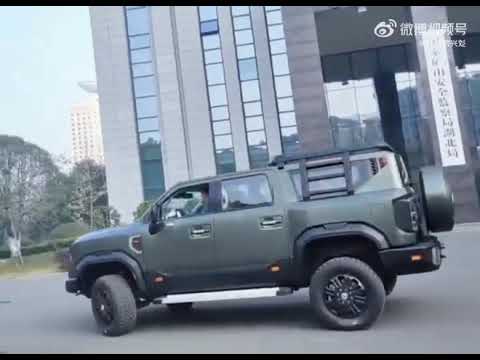 Dongfeng Warrior M20 Spied In China