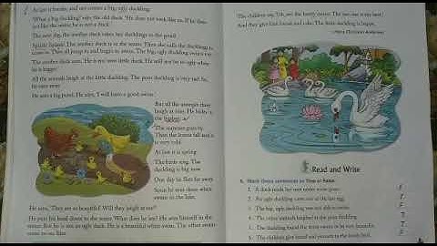 Class II English Literature-Ch-12 The Little Duckling