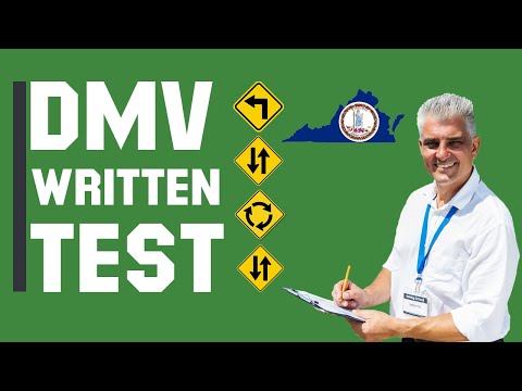 Virginia DMV Written Test 2021 (60 Questions with Explained Answers)