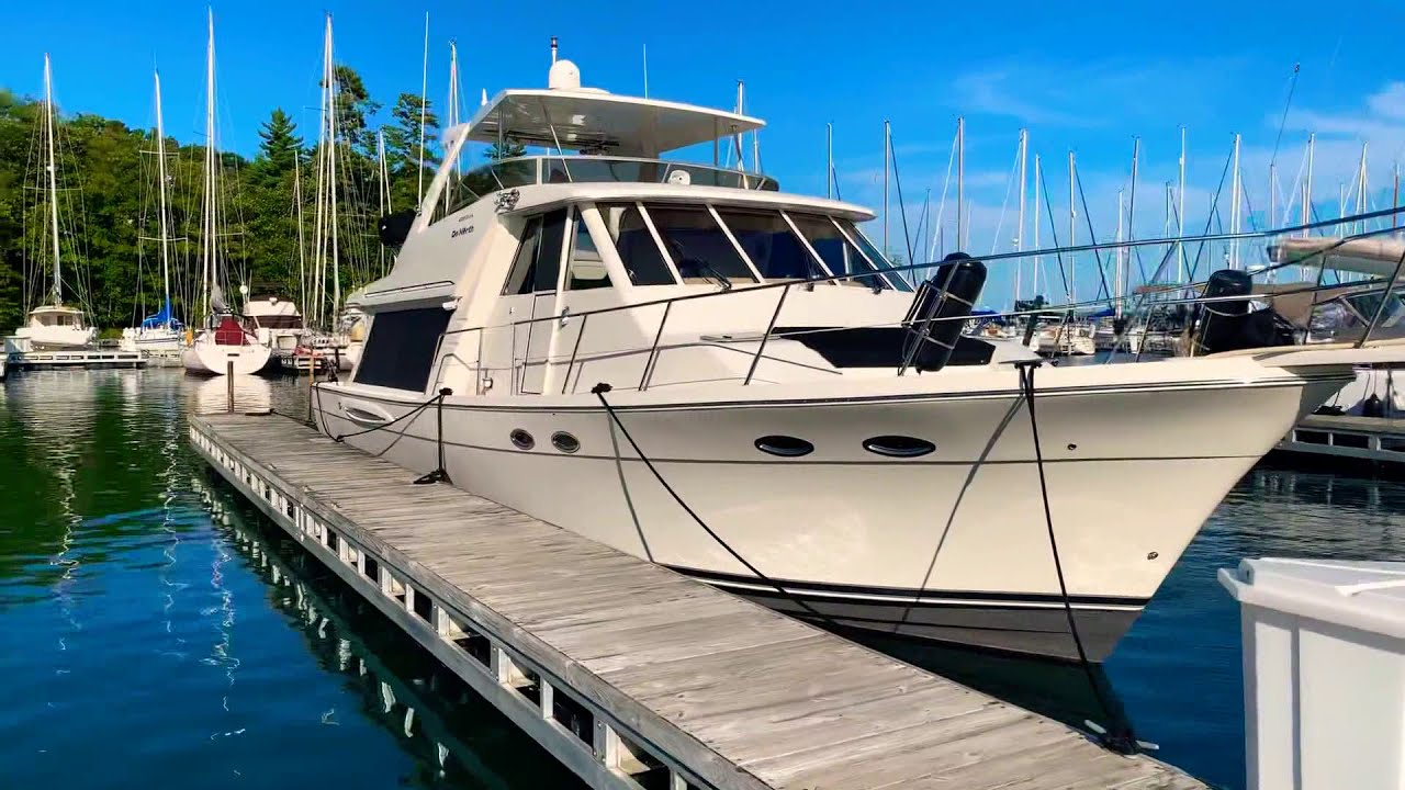 Meridian 490 Pilothouse Big Water boat broker Boats for sale YouTube
