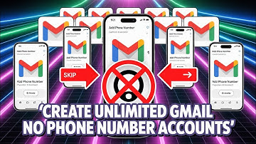 Unlimited Gmail Account Without Phone Verification | Unlimited Gmail Create Method 2025 Create Gmail