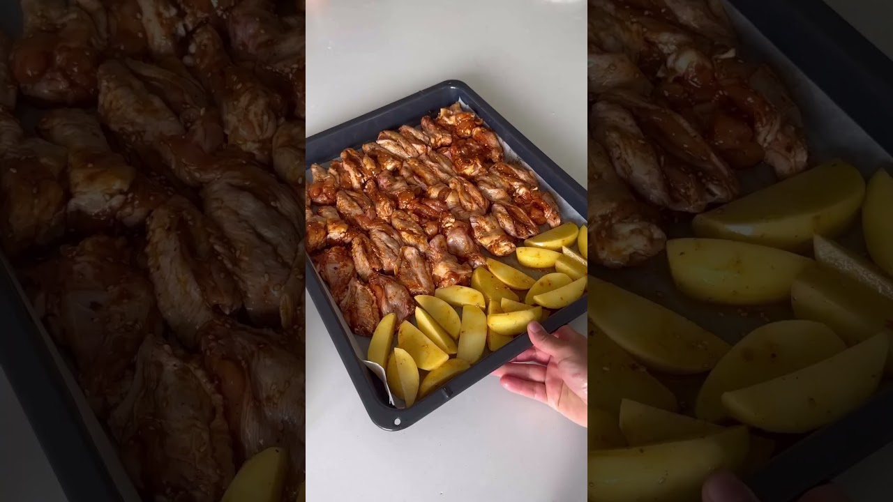 Çok lezzetli soya soslu ballı kanat tarifi ????  #food #shortsvideo #youtubeshorts