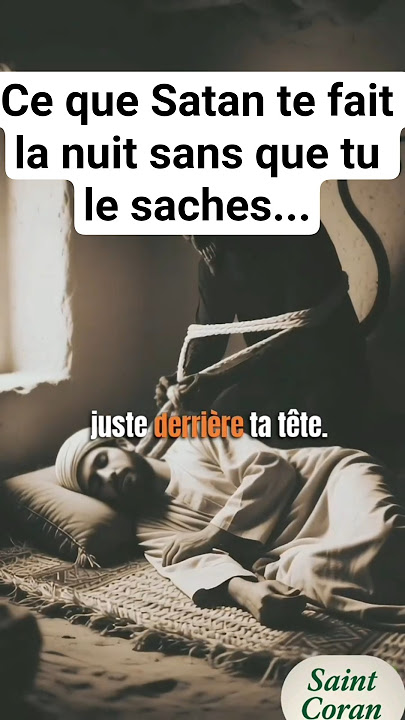 Ce que SATAN te fait chaque NUIT sans que tu le SACHES