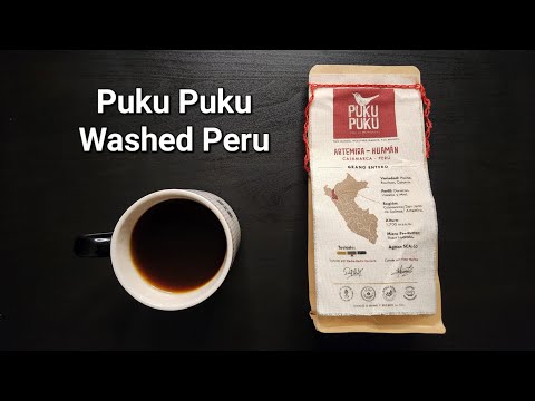 Puku Puku Coffee Review (Lima, Peru)- Washed Peru Grano Entero