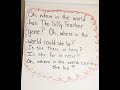 Where in the World is The Silly Teacher? #socialstudies #elementaryschool  #geography #sillysongs