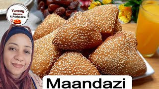 Comment faire des Maandazi / Makandazi aux graines de sésame : recette  facile