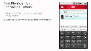 How to Adjust Specialties Features for DocBookMD on your Android Device