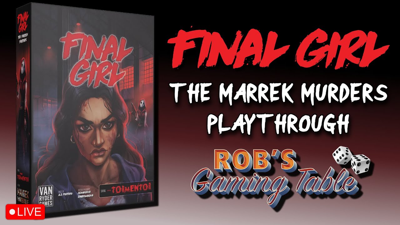 Final Girl: The Marrek Murders Playthrough