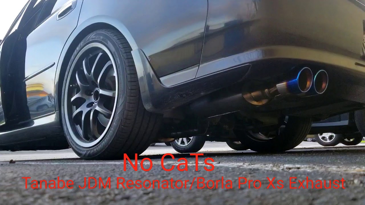 Borla pro Xs exhaust on G35 YouTube