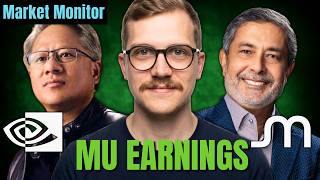 Micron Earnings LIVE, Nvidia CPU Sales, CRWV Deals | Market Monitor